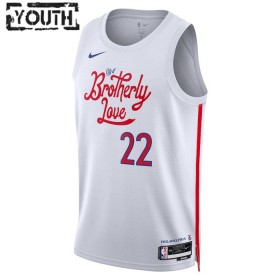 Dječji NBA Dres Philadelphia 76ers Matisse Thybulle 22 Nike 2022-23 City Edition Bijela Swingman